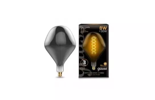 Светильник Gauss Лампа Vintage Filament Flexible LED SD160 8W E27 2400K