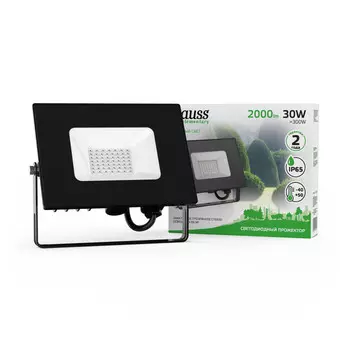 Светильник Gauss Прожектор LED Elementary 30W 2000lm зеленого свечения 175-265V IP65 LED