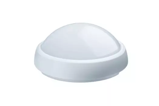 Светильник Gauss Qplus круглый LED 8W 670lm 4000K с микроволновым сенсором 175х76 мм