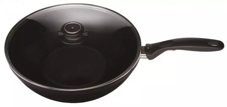 Swiss Diamond Сковорода Вок с крышкой индукционная 28 см 3.7 л