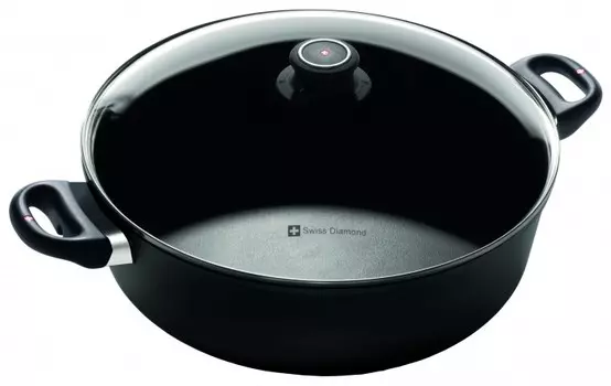 Swiss Diamond Сотейник с 2-мя ручками и крышкой 32 см 6.8 л