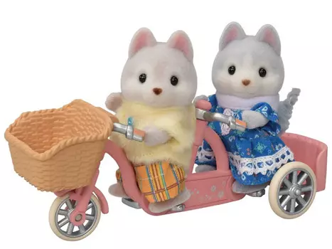 Sylvanian Families Брат и сестра Хаски