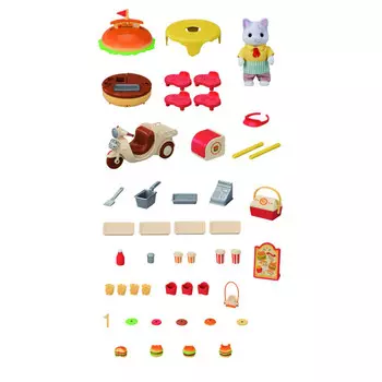 Sylvanian Families Бургерная на колесах