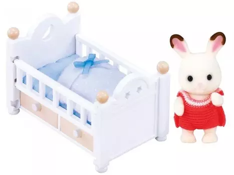 Sylvanian Families Игровой набор Малыш и детская кроватка