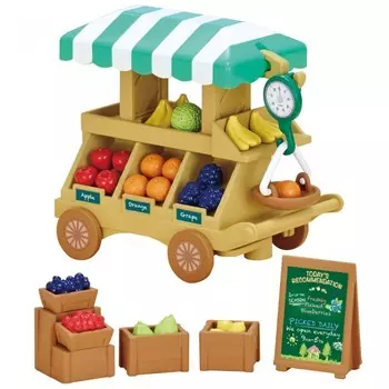 Sylvanian Families Игровой набор Тележка с фруктами