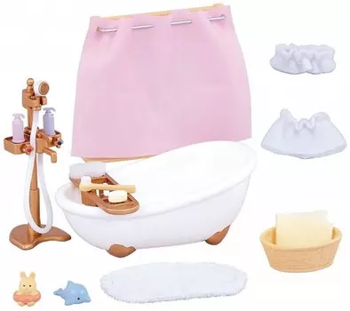 Sylvanian Families Игровой набор Ванная комната мини