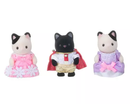 Sylvanian Families Малыши-котята в сказочных нарядах