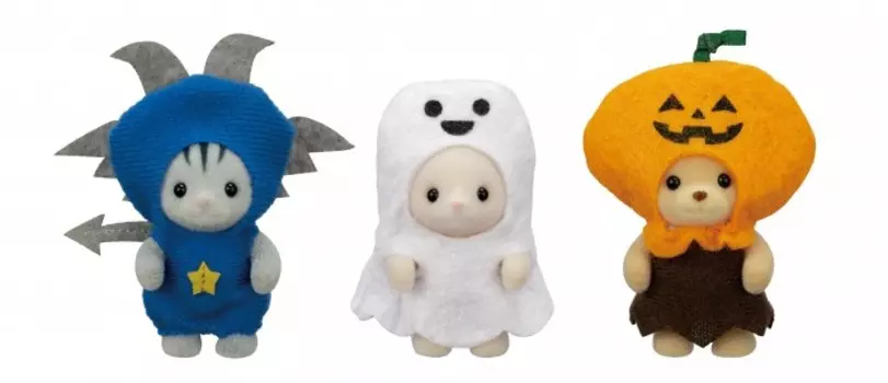 Sylvanian Families Малыши в костюмах на Хэллоуин