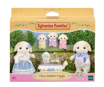 Sylvanian Families Семья Цветочных кроликов