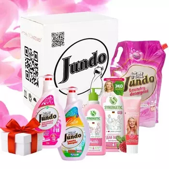 Synergetic Набор: гели для мытья посуды и стирки зубная паста, мыло (6 средств)