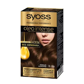 Syoss Oleo Intense Краска для волос 3-86 Темный шоколад