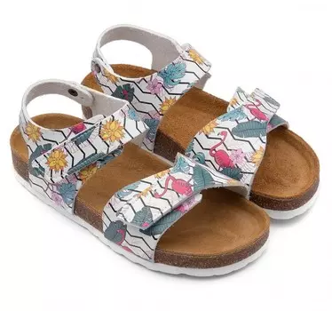 Tapiboo Сандалии кожаные детские Фламинго 96002