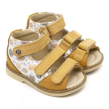 Tapiboo Сандалии кожаные детские Кошка 26034