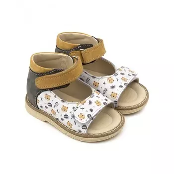 Tapiboo Сандалии кожаные детские Тигрята 26011