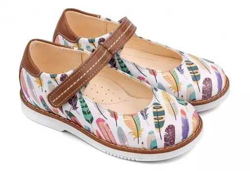 Tapiboo Туфли для девочки Перья 25009