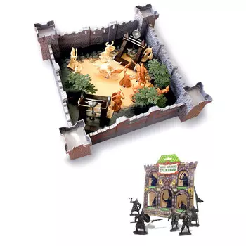 Тебе-Игрушка Игровой набор 1291 год Взятие крепости + Эпоха великих сражений Сарацины