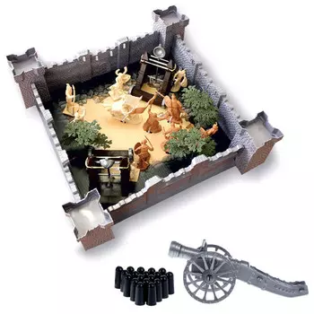 Тебе-Игрушка Игровой набор 1291 год Взятие крепости + Пушка