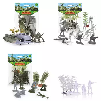 Тебе-Игрушка Игровой набор Диверсия + Горные стрелки + Партизаны + Поисковый отряд