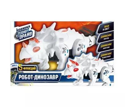 Технодрайв Робот динозавр со световыми и звуковыми эффектами