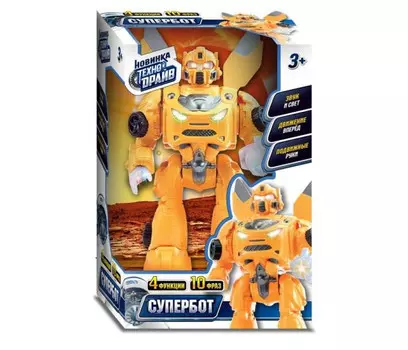 Технодрайв Робот супербот свет, звук