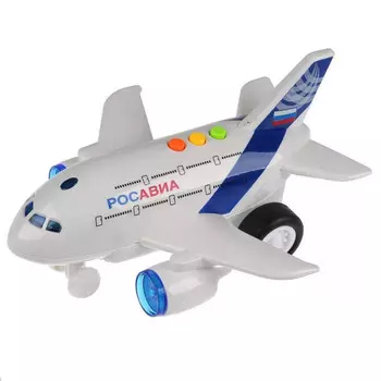 Технопарк Авиалайнер инерционный 19 см
