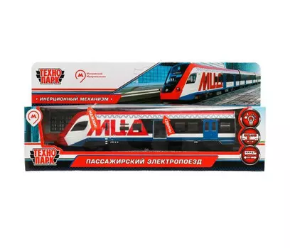 Технопарк Инерционная модель Электропоезд МЦД