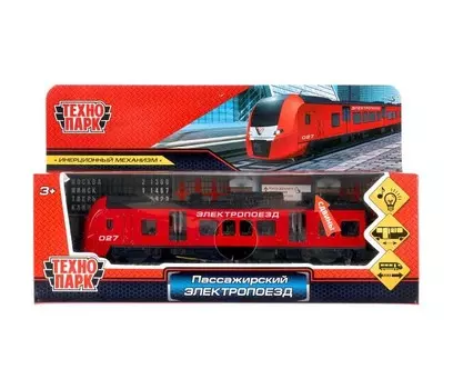 Технопарк Электропоезд РЖД 17 см