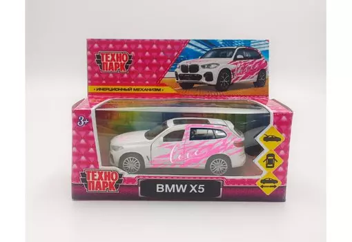 Технопарк Машина bmw х5 12 см