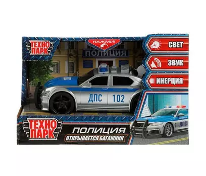 Технопарк Машина Дорожная полиция A1116-POL-R