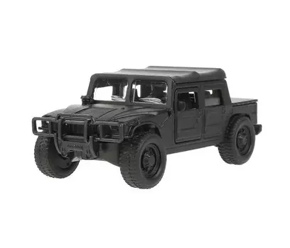 Технопарк Машина Hummer h1 пикап 12 см SB-18-09-H1-N(B-MATTE)-WB