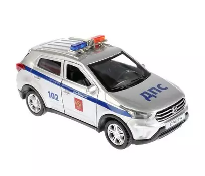 Технопарк Машина Hyundai Creta Полиция инерционная 12 см
