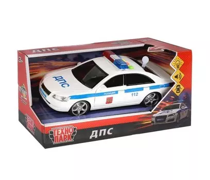 Технопарк Машина инерционная Седан ДПС 23 см