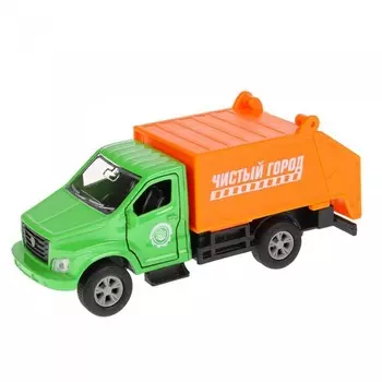 Технопарк Машина металлическая ГАЗ Газон NEXT мусоровоз