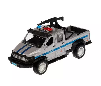 Технопарк Машина металлическая ГАЗ Вепрь полиция 12.5 см