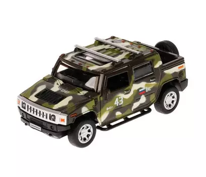 Технопарк Машина металлическая Hummer H2 Pickup 12 см