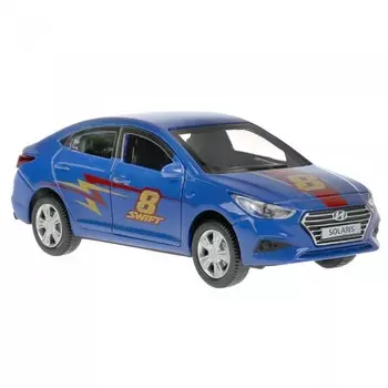 Технопарк Машина металлическая Hyundai Solaris Спорт 12 см