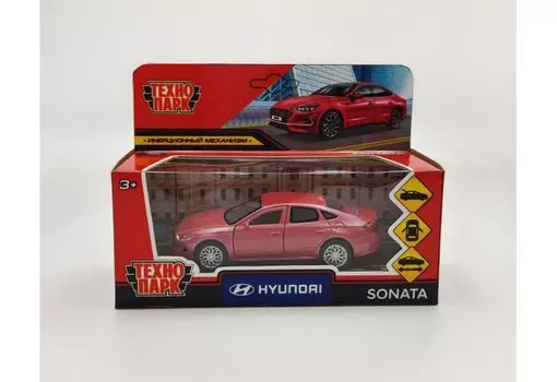 Технопарк Машина металлическая Hyundai Sonata 12 см