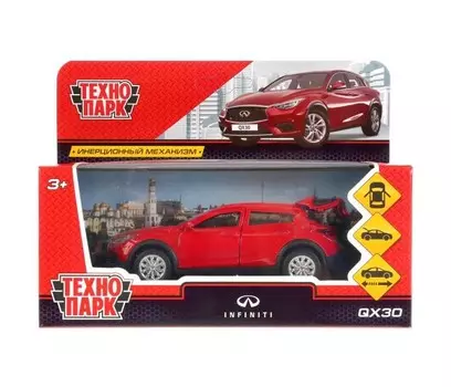 Технопарк Машина металлическая Infiniti QX30
