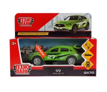 Технопарк Машина металлическая Infiniti QX70 Спорт