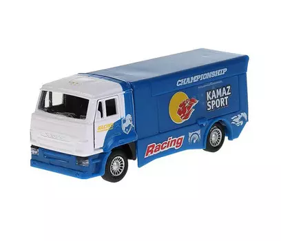 Технопарк Машина металлическая КамАЗ Спорт грузовик 12 см