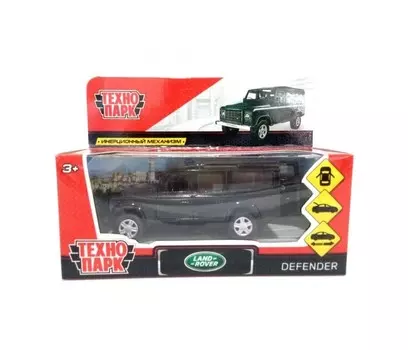 Технопарк Машина металлическая Land Rover Defender 12 см