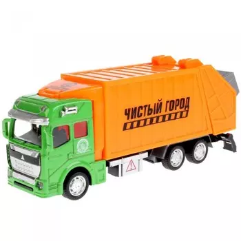 Технопарк Машина металлическая Мусоровоз 19 см