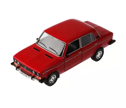 Технопарк Машина металлическая со светом и звуком ВАЗ-2106 18.5 см