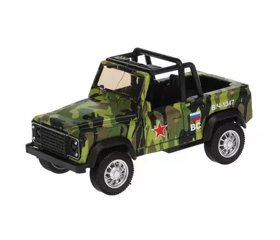 Технопарк Машина металлическая со светом и звуком Внедорожник 10.5 см