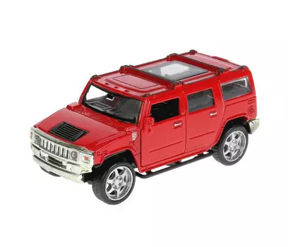 Технопарк Машина металлическая со светом и звуком Внедорожник 12 см