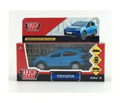 Технопарк Машина металлическая Toyota Rav4