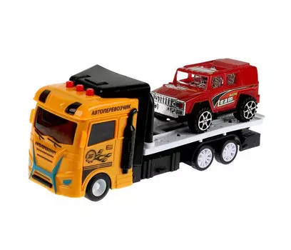 Технопарк Машина со светом и звуком Автоперевозчик 20 см 2054255-R