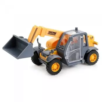 Технопарк Металлическая машинка Погрузчик с выдвижной стрелой