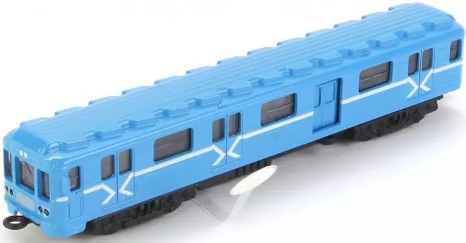 Технопарк Вагон метро инерционный со светом и звуком 18.5 см