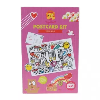 Tiger Tribe Набор для творчества Почтовые открытки